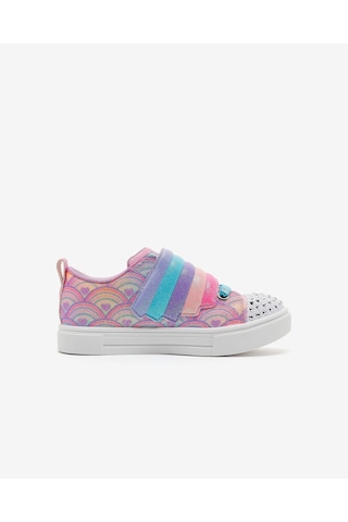 Skechers Twınkle Sparks Küçük Kız Çocuk Mor Işıklı Spor Ayakkabı 314828n Lvmt Mor