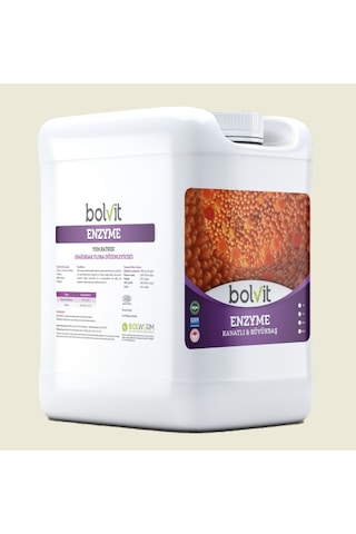 Bolvit Enzim - Kanatlı & Büyükbaş - 5  Litre