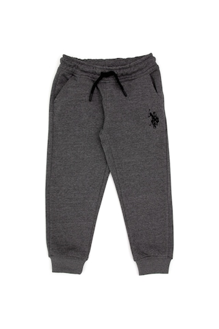 U.s. Polo Assn. Erkek Çocuk Antrasit Melanj Eşofman Altı 50314026-vr081 Antrasit Melanj