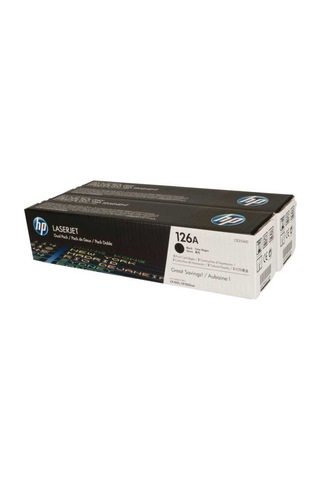 Hp 126A-Ce310Ad Siyah Toner Ikili Paket 2X1.200 Sayfa