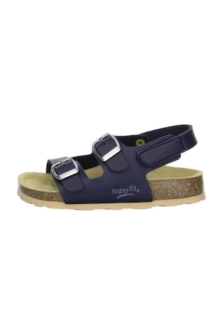 Superfit 0-00124 Erkek Çocuk Lacivert Mantar Sandalet Lacivert