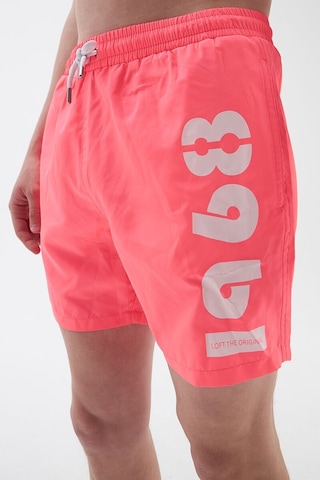Loft Regular Fit Erkek Deniz Şortu Neon Pınk