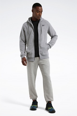 Reebok Id French Terry Sl Logo F Gri Erkek Eşofman Üstü 000000000101965475 Gri