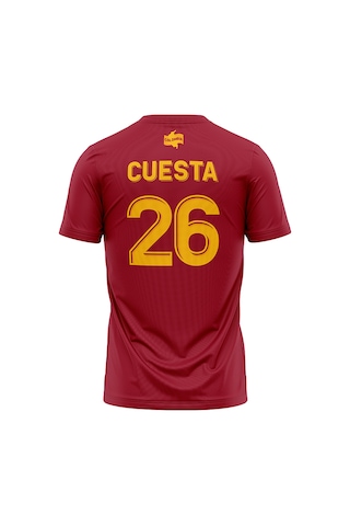 Galatasaray Carlos Cuesta Welcome Tee E251169 Sarı - Kırmızı