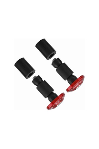 Vkemall Motosiklet Atv Spor Araçları İçin 22mm 7/8'' Mavi Alüminyum Cnc Kolu Ucu, Dayanıklı Ve Stili Artırır, Korumalı Montaj