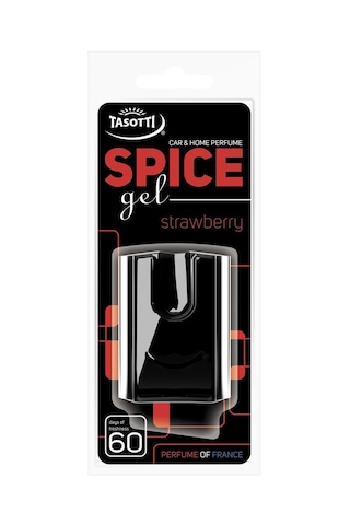 Tasotti Spice Gel (Strawberry) Çilek Esanslı Kalorifer Geçme Koku 8ml.