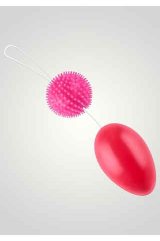 xShopum 2\'li Pütürlü Masajlı Kegel Ve Zevk Topları