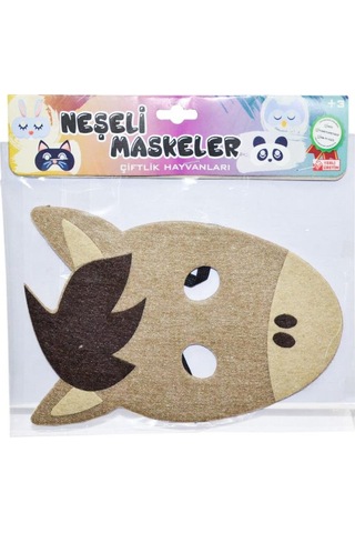 URT020-005 Neşeli Maskeler Çiftlik Hayvanları -Birlik