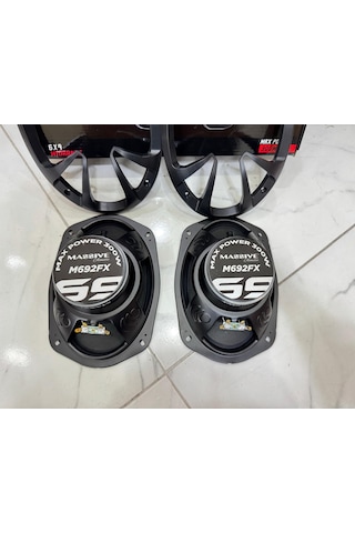 Ms-m692fx Deprem Serisi Oval 6x9 Oto Midrange Hoparlör Çifti 600w