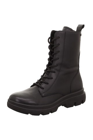Legero 2-000290 Angelina Kadın Siyah Deri Gore-tex Bot Siyah