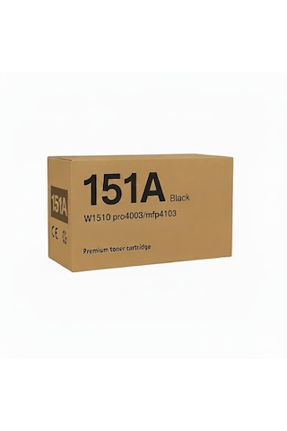 Uyumlu W1510 151a Chipli Laser Black Toner
