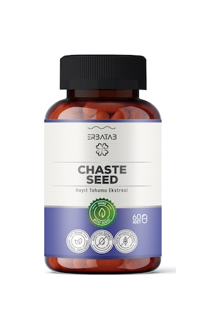 Erbatab Hayıt Ekstresi Chaste Seed 60 Kapsül