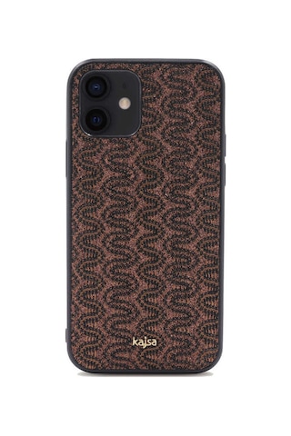 Kajsa Apple Uyumlu iPhone 12 Pro Kılıf Kajsa Glamorous Serisi Waterfall Pattern Kapak ZORE-216772