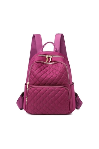 Nakış İpliği Eşkenar Dörtgen Tüm Maç Sırt Çantası Okul Gezisi mor