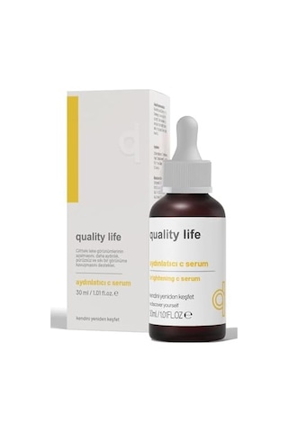 Life C Vitamini Aydınlatıcı Cilt Tonu Eşitleyici Canlandırıcı Bakım Serumu Ascorbic Asit %10 C Serum