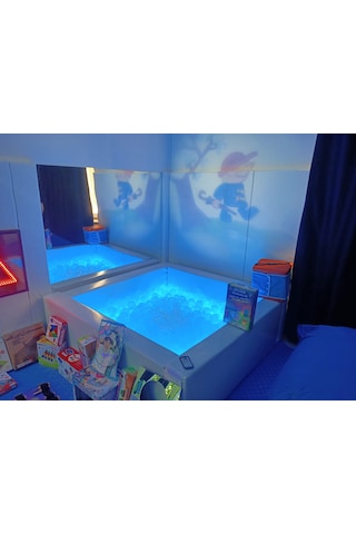 Işıklı Sünger Top Oyun Havuzu Terapi Odası