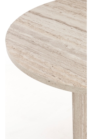 Harmony Sora Oval Masa 90x75x90 Cm Trevi Sadece Masa - Modern Tasarım Antrasit