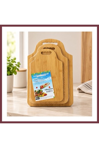 Storeşahin 3 Parça Bambu Kesim Panosu Shn0720