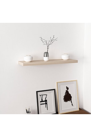 Minar Gizli Tutuculu Duvar Rafı 80 Cm - Sonomo