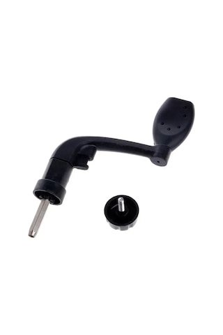 Moveevo 200 Model Plastik Metal Kollü Katlanabilir Balık Tutma Makinesi, Sabit Eldiven, Kol Eşyası, Kol Degişimi İçin Uygun, Siyah, 1 Adet