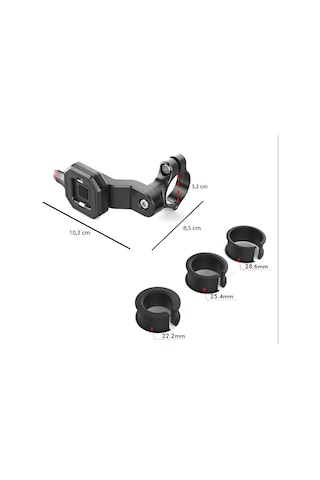 Knmaster Tt-710 Tüm Motosikletlere Uyumlu Telefon Tutucu
