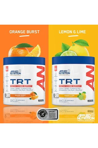Applied Nutrition Trt Daa Shilajit Maca Tribulus Booster 30 Servis Limon