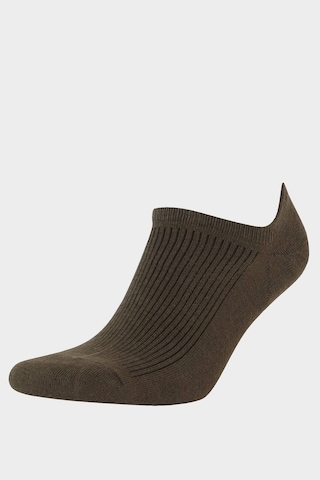 Defacto Erkek 5li Pamuklu Sneaker Çorap F5326axnskr1 Çok Renkli