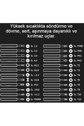 Tbk Bk-009 Tork Ayarlı Şarjlı Tornavida Onarım Seti