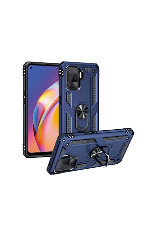 Oppo Reno 5 Lite Kilif Zirhli Standli Miknatisli Tank Kapak 463554235