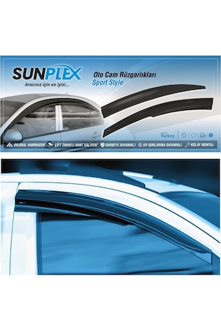 Sunplex Sp-s-144 Fiat Scudo 2021+ /expert/jumpy/zafira/custom/rifter Cam Rüzgarlığı 2 Li