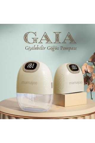 Mamajoo Gaia Giyilebilir Tekli Göğüs Pompası 140 Ml 27 Kademe Ayarı