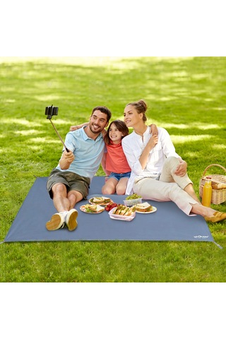 Tenfowee Dörtgen M Boy 2-3 Kişilik 210d Oxford Kumaş Çadır Altı, Su Geçirmez/ıslaklığa Dayanıklı, Taşaklı Ve Hafif Piknik Matı Çok Renkli