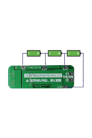 Bakayelektronik-3S 20A Lipo Pil Balans Devresi - Modülü