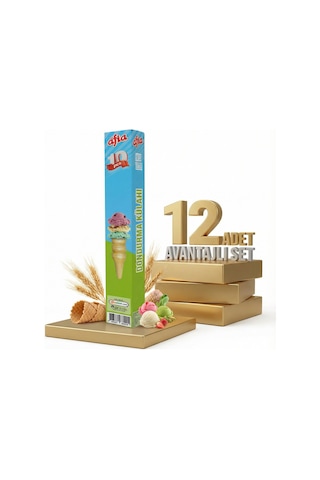 Afia Dondurma Külahı 12x10lu