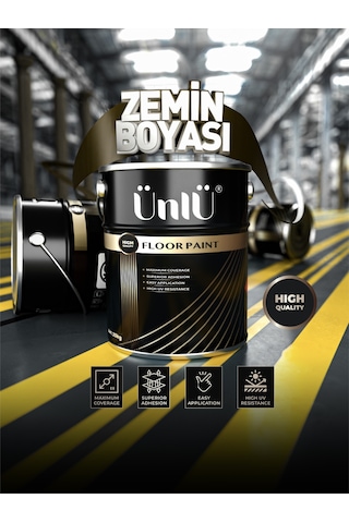 Ünlü Floor Paint Zemin Boyası 3 KG