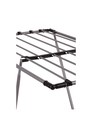 Gri Katlanabilir Çamaşır Kurutmalığı Kompakt Ve Dayanıklı Metal Gövdeli Kurutma Askısı Banyo, Balkon Diğer