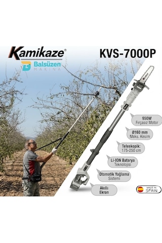 Kamikaze Kvs7000p Bataryalı Testere