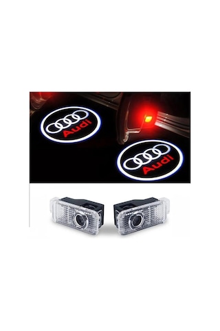 Audi A3 Kapı Altı Hayalet Logo Lazer Led 2014-2018