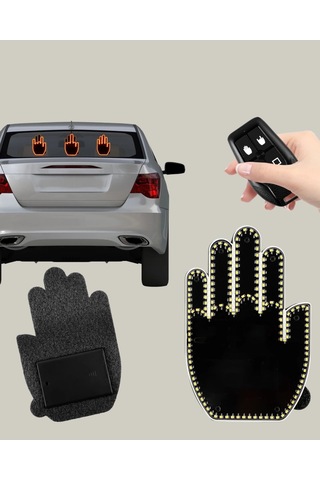 Uzaktan Kumandalı Led El Park Uyarı Cihazı 2025 Model A Kalite Çok Renkli