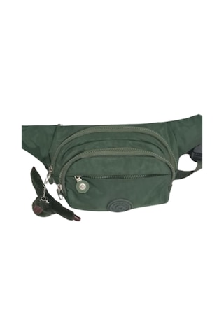 Anılbags Anıl Bags Su Geçirmez Krinkıl Kumaş Bel Çantası Çapraz Haki