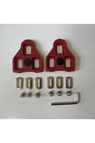 Geeroyoo Yolluk Dağ Bisikleti İçin Evrensel Spd Klips, Güçlü Kilitleme Sistemi, Kolay Kurulum, Hafif Ve Dayanıklı Ped Aksesuarı Beyaz Vida-beyaz Y垫片 Çok Renkli