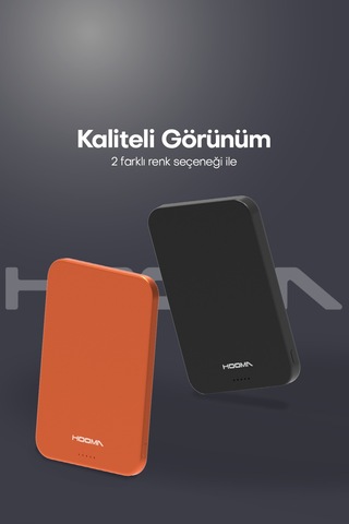 Magpulse 5 Slim 5000 Mah Powerbank Hooma Türkiye li Siyah