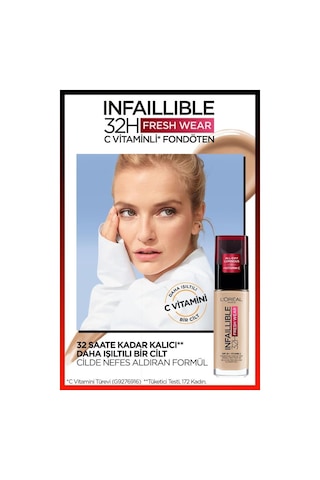 L'Oreal Paris Infaillible 24H Fondöten No:130 True Beige 30 ML