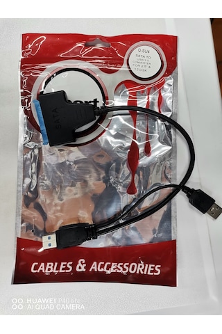 Qport Q-Su4 Sata To Usb3.0 Dönüştürücü For 2.5 3.5 Disk