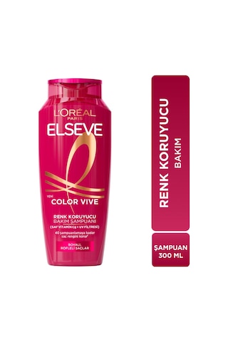 Elseve L'oreal Paris Elseve Colorvive Renk Koruyucu Bakım Şampuanı 300 Ml