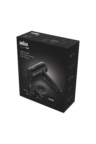 Braun Brhd215e Hd2.15 Difüzörlü Saç Kurutma Makinesi, 2 Başlıklı, 2100w