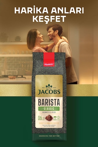 Jacobs Barista Classic Filtre Kahve 4 x 200 G