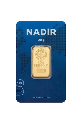 20 Gr 24 Ayar Nadir Gram Altın 20 Gr 24 Ayar Nadir Gram Altın