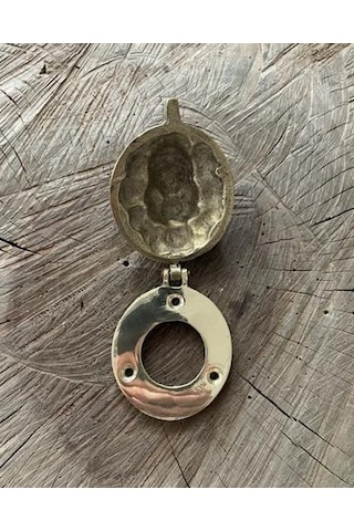 Aslan Model Taktak Antik Sarı Pirinç Kapı Tak Tak Kapı Tokmagı