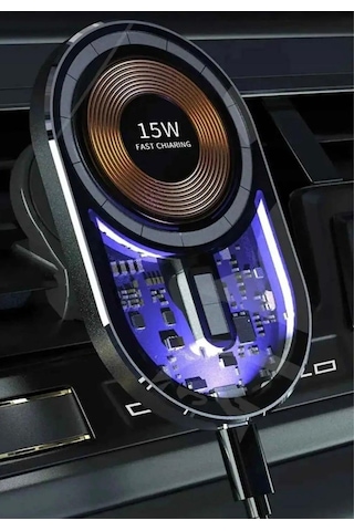 Magnetic Wireless Araç Şarjı Araç Şarj Aleti